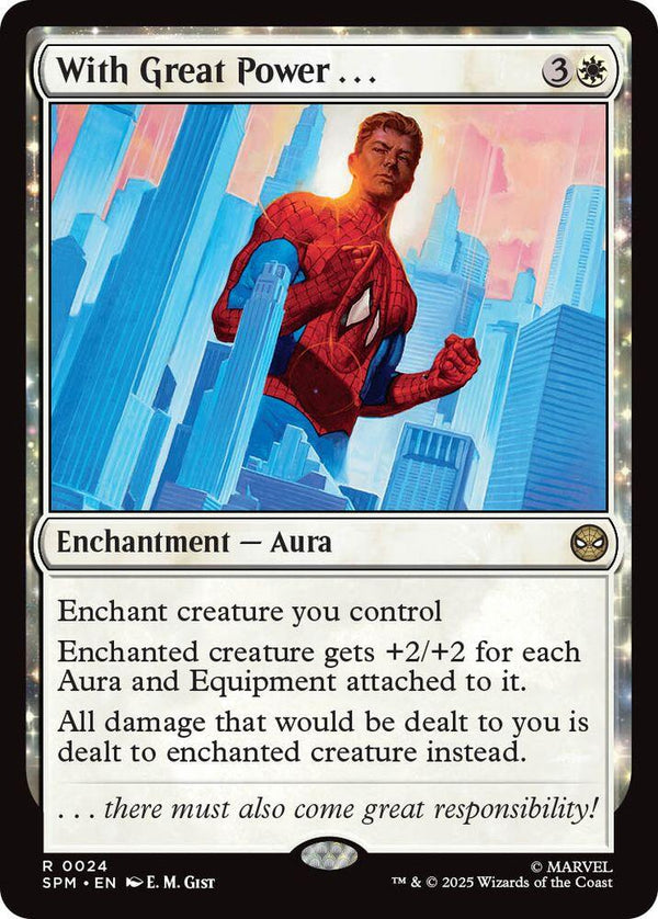 With Great Power . . . [SPM - 24] - Cartes Sportives Rive Sud