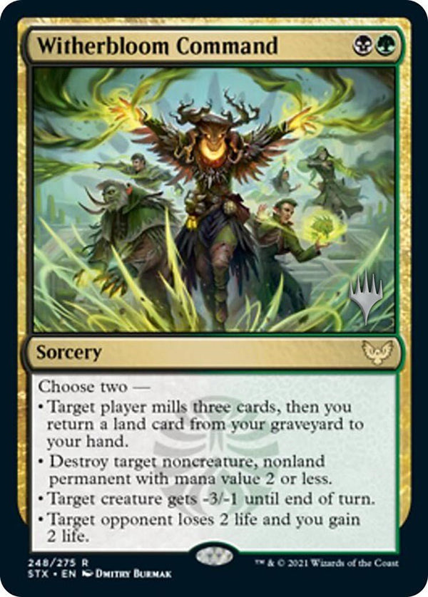 Witherbloom Command [PPSTX - 248] - Cartes Sportives Rive Sud