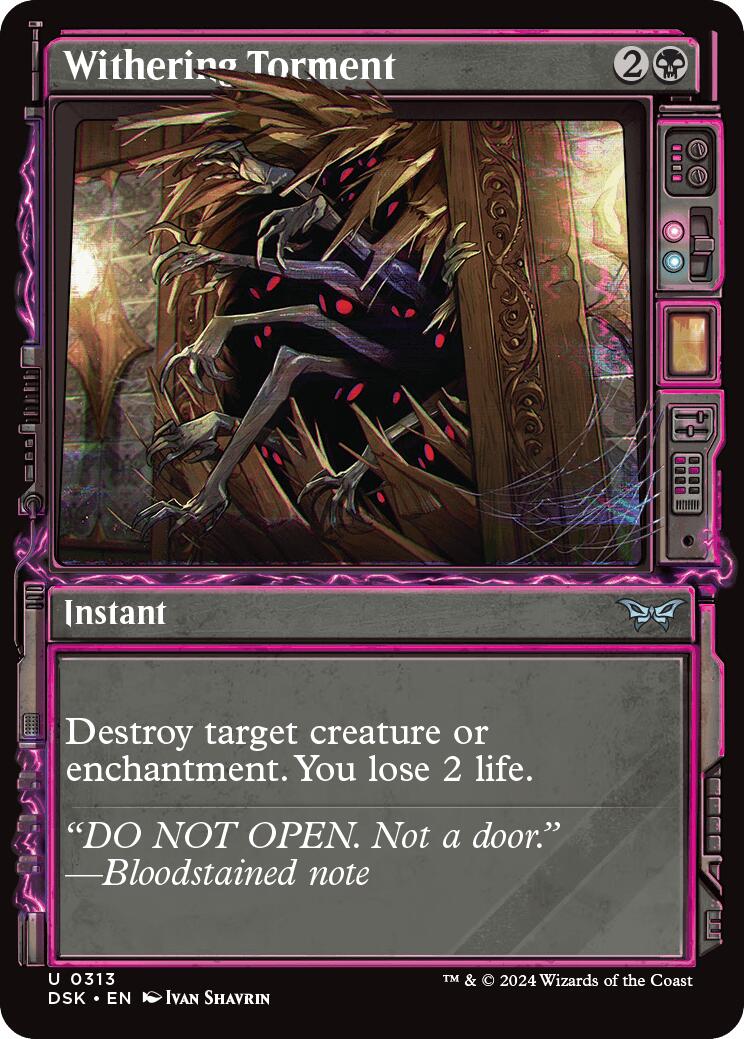 Withering Torment (Showcase) [DSK - 313] - Cartes Sportives Rive Sud