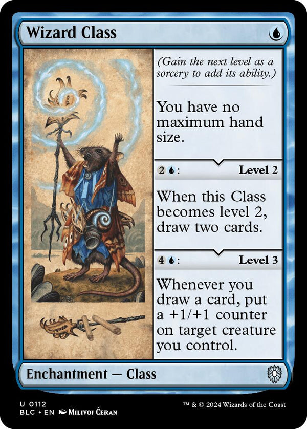 Wizard Class [BLC - 112] - Cartes Sportives Rive Sud