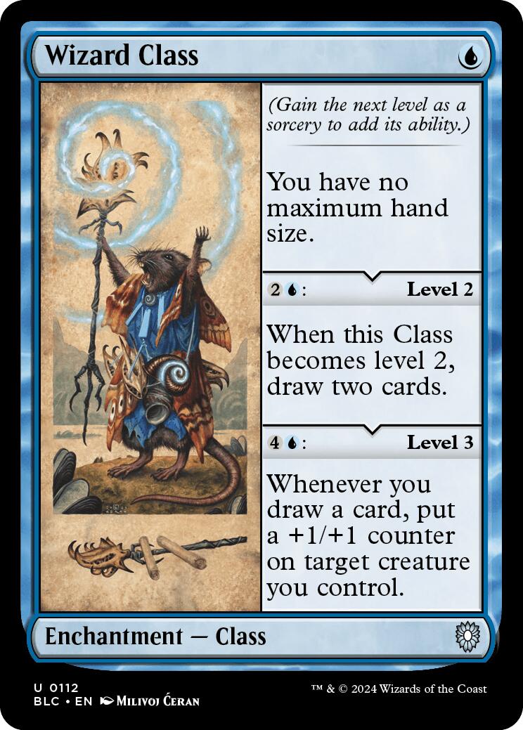 Wizard Class [BLC - 112] - Cartes Sportives Rive Sud
