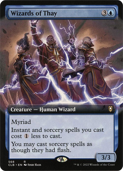Wizards of Thay (Extended Art) [CLB - 568] - Cartes Sportives Rive Sud