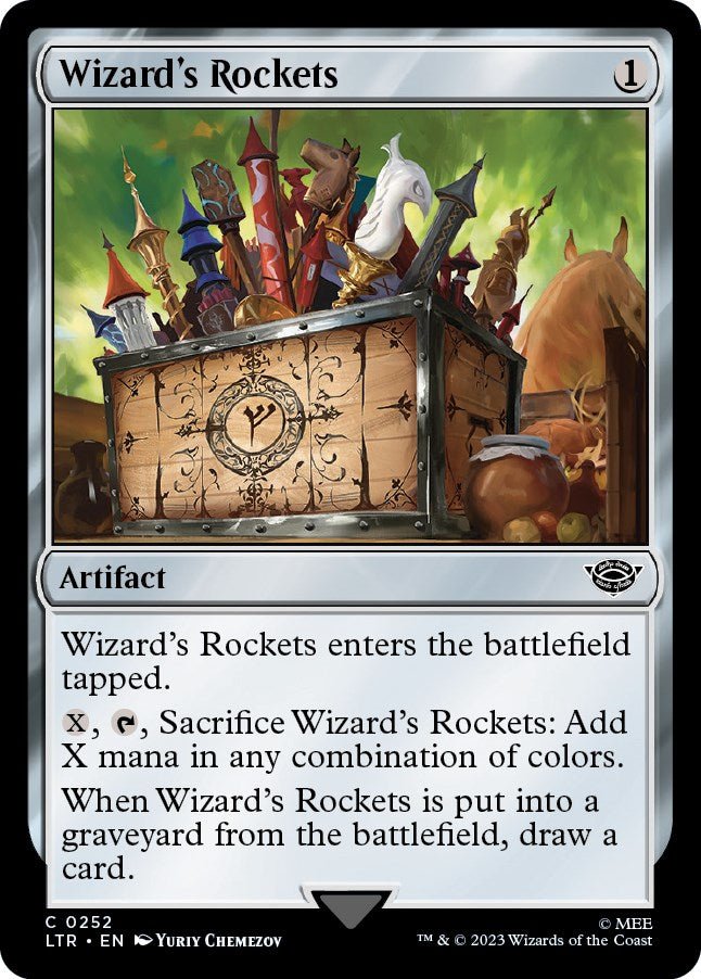 Wizard's Rockets [LTR - 252] - Cartes Sportives Rive Sud