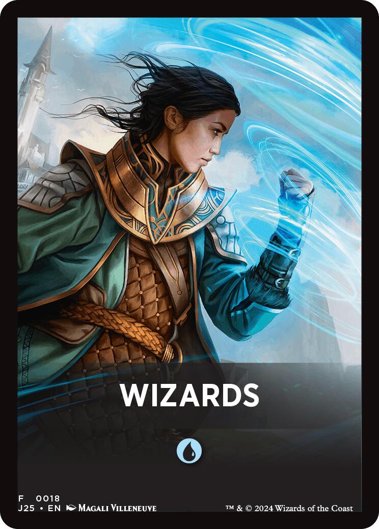 Wizards Theme Card [J25 - 18] - Cartes Sportives Rive Sud