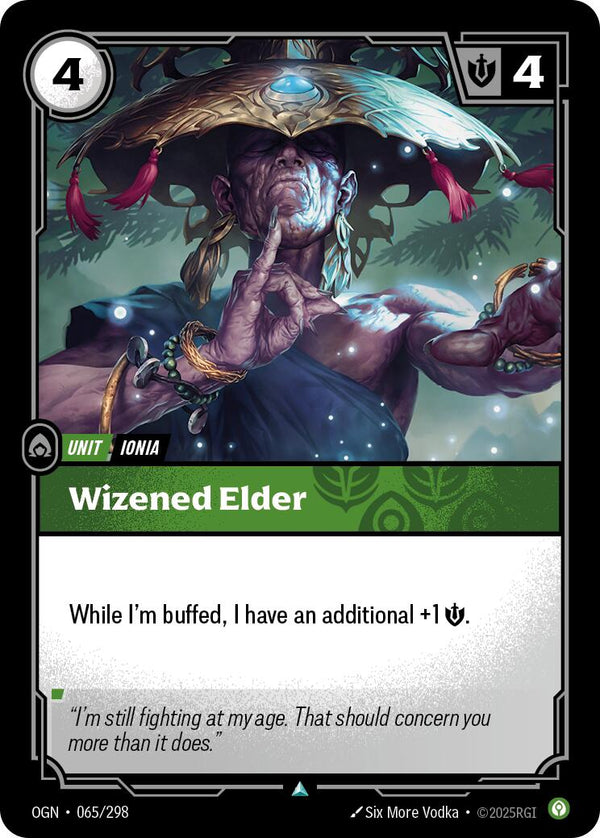 Wizened Elder [OGN - 065/298] - Cartes Sportives Rive Sud