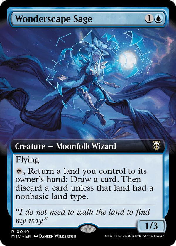 Wonderscape Sage (Extended Art) [M3C - 49] - Cartes Sportives Rive Sud