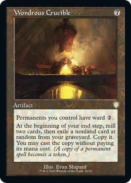 Wondrous Crucible (Retro Frame) [BRC - 20] - Cartes Sportives Rive Sud