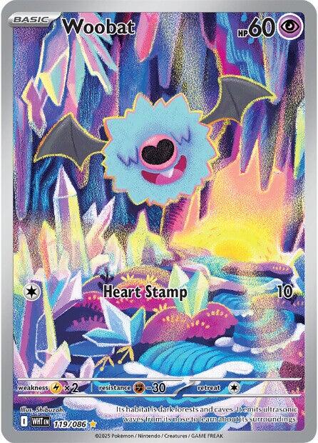 Woobat - 119/086 [WHT - 119/086] - Cartes Sportives Rive Sud