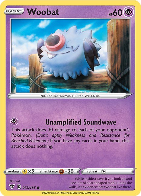 Woobat [SWSH04 - 073/185] - Cartes Sportives Rive Sud