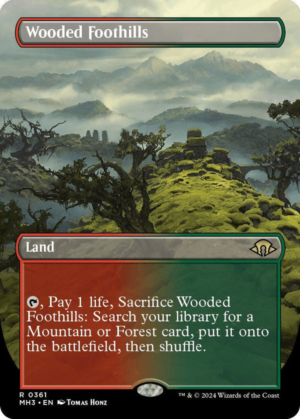Wooded Foothills (Borderless) [MH3 - 361] - Cartes Sportives Rive Sud
