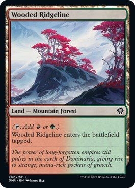 Wooded Ridgeline [DMU - 260] - Cartes Sportives Rive Sud