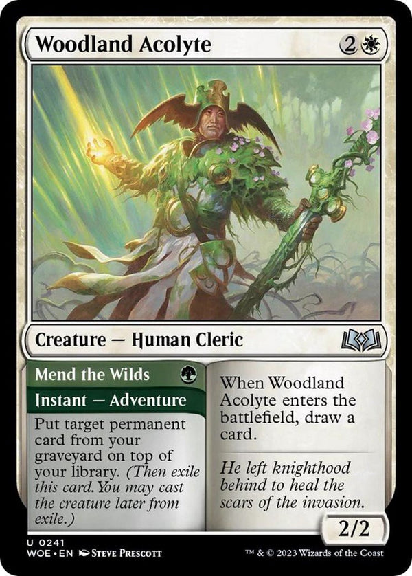 Woodland Acolyte [WOE - 241] - Cartes Sportives Rive Sud