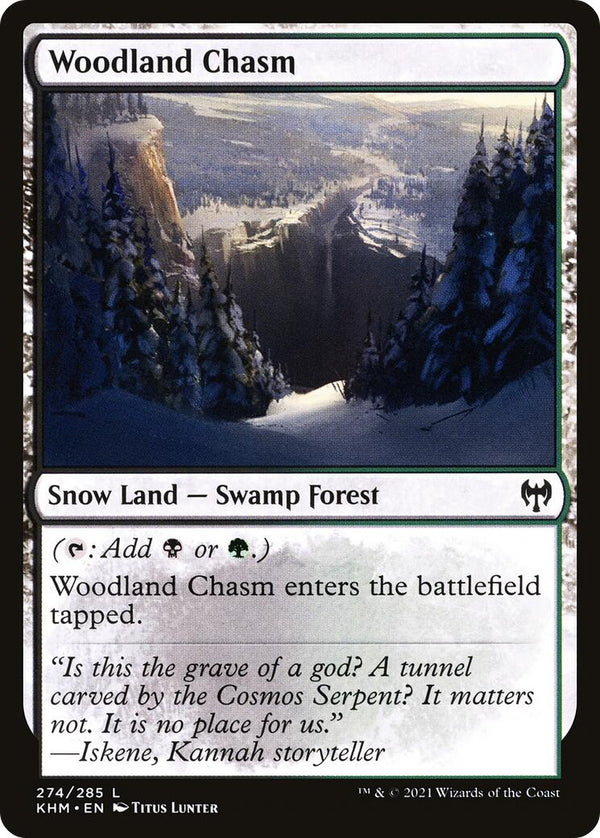 Woodland Chasm [KHM - 274] - Cartes Sportives Rive Sud