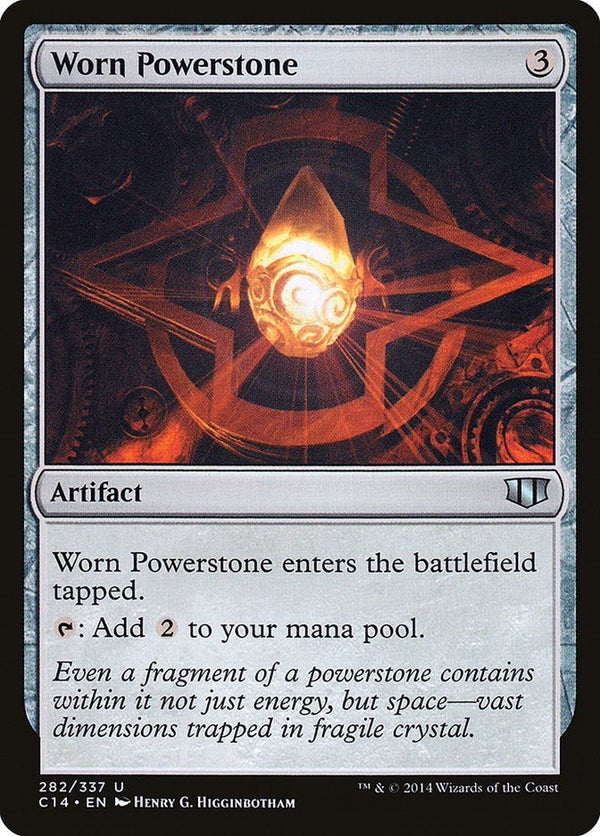 Worn Powerstone [C14 - 282] - Cartes Sportives Rive Sud