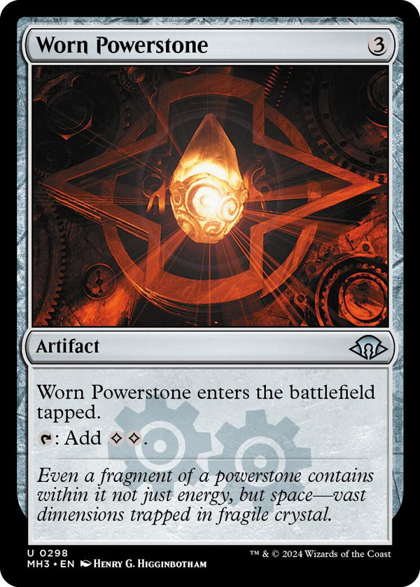 Worn Powerstone [MH3 - 298] - Cartes Sportives Rive Sud