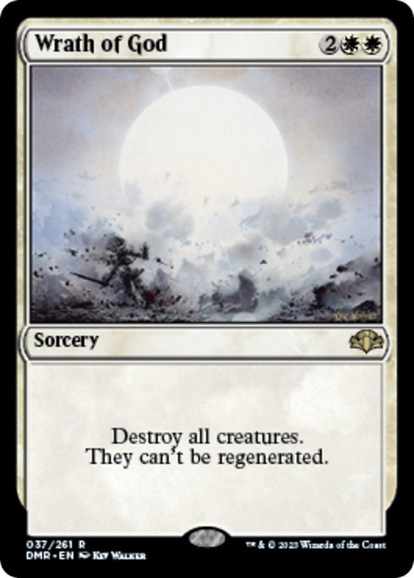Wrath of God [DMR - 37] - Cartes Sportives Rive Sud