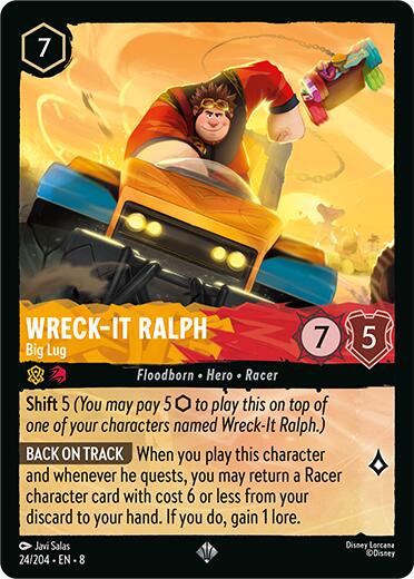Wreck - It Ralph - Big Lug [8 - 24/204] - Cartes Sportives Rive Sud