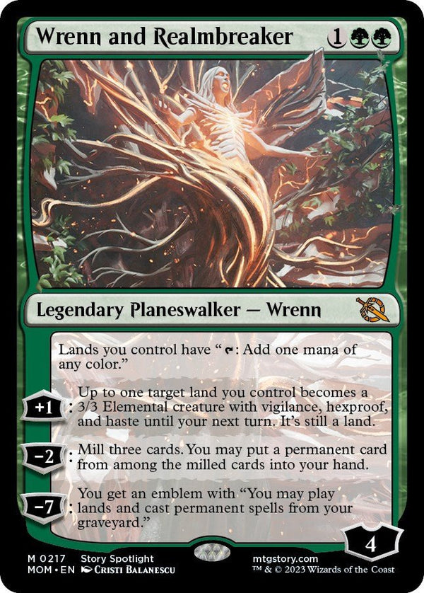 Wrenn and Realmbreaker [MOM - 217] - Cartes Sportives Rive Sud