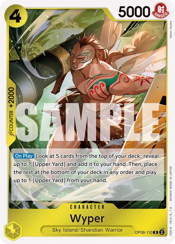 Wyper [OP08 - OP08 - 110] - Cartes Sportives Rive Sud