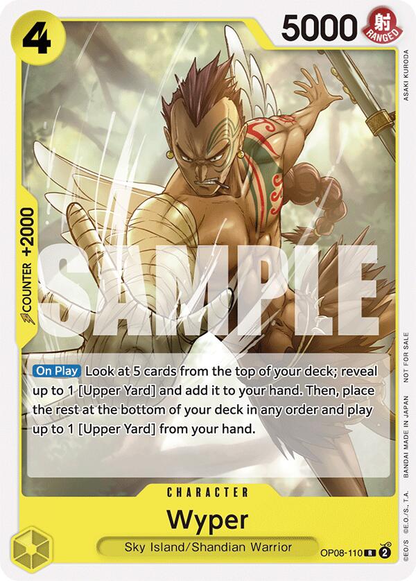 Wyper (Tournament Pack 2025 Vol. 2) [OP - PR - OP08 - 110] - Cartes Sportives Rive Sud
