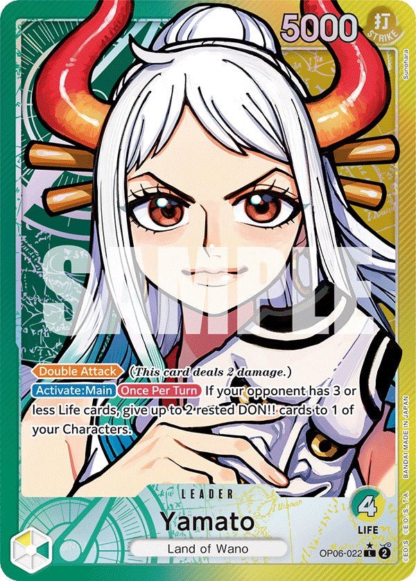Yamato (Alternate Art) [OP06 - OP06 - 022] - Cartes Sportives Rive Sud