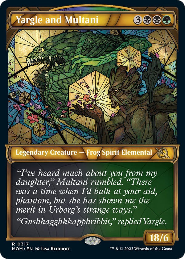 Yargle and Multani (Showcase) [MOM - 317] - Cartes Sportives Rive Sud