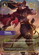 Yasuo - Windrider (Alternate Art) [OGN - 205a/298] - Cartes Sportives Rive Sud