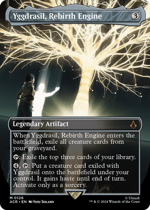 Yggdrasil, Rebirth Engine (Borderless) [ACR - 126] - Cartes Sportives Rive Sud