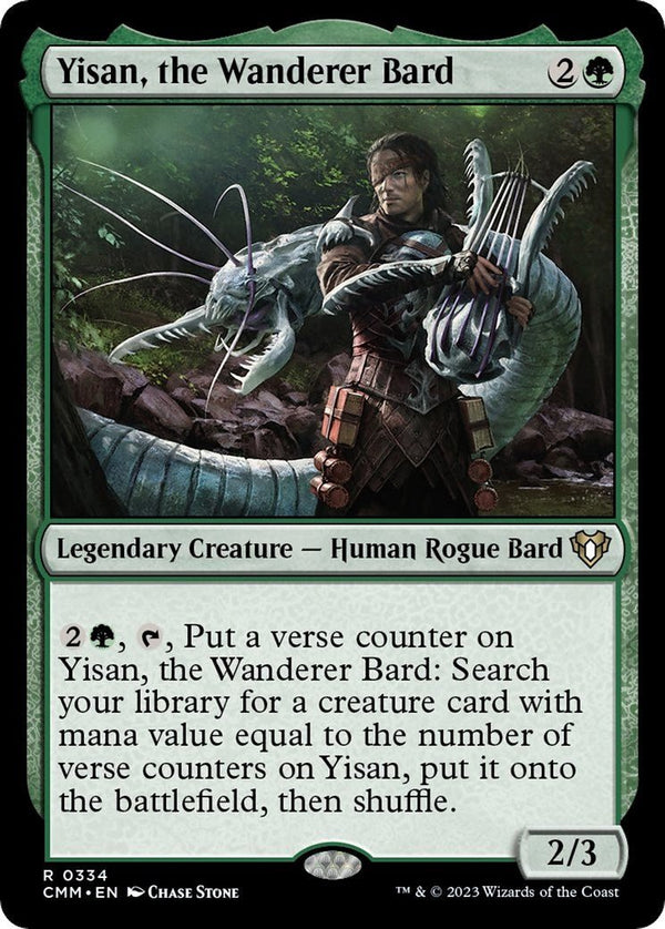 Yisan, the Wanderer Bard [CMM - 334] - Cartes Sportives Rive Sud