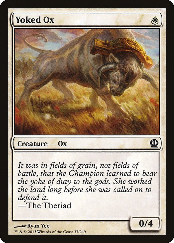 Yoked Ox [THS - 37] - Cartes Sportives Rive Sud
