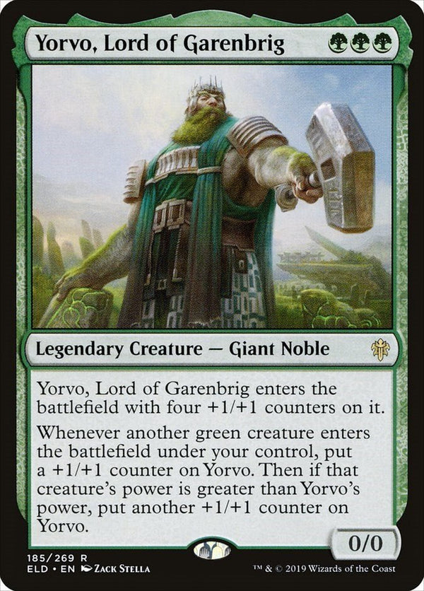 Yorvo, Lord of Garenbrig [ELD - 185] - Cartes Sportives Rive Sud