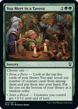You Meet in a Tavern [CLB - 263] - Cartes Sportives Rive Sud