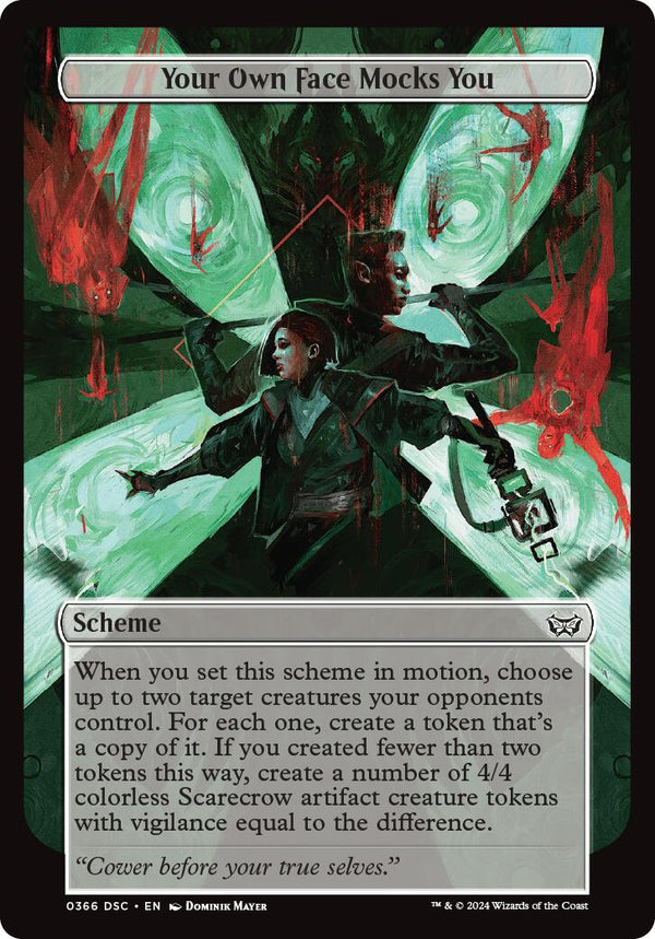 Your Own Face Mocks You (Full Art) [A:DSC - 366] - Cartes Sportives Rive Sud