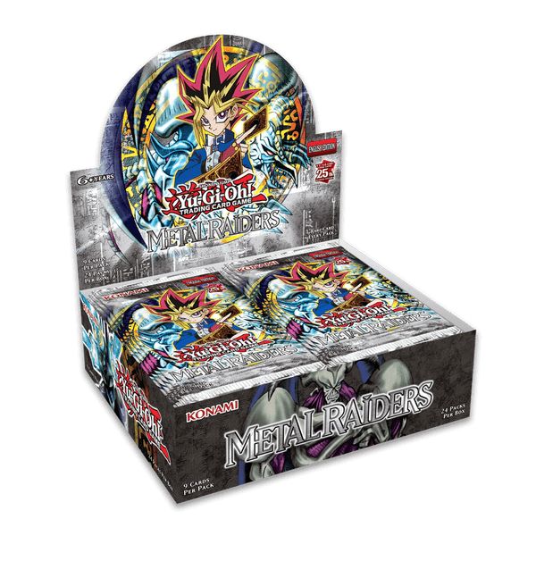 Yu - Gi - Oh! 25th Anniversary Metal Raiders Booster Box - Cartes Sportives Rive Sud