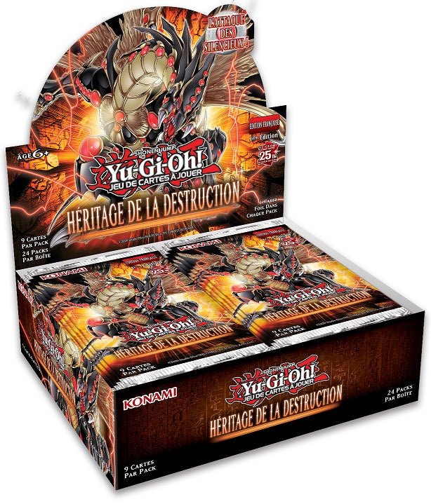 Yu - Gi - Oh! Heritage De La Destruction - Cartes Sportives Rive Sud