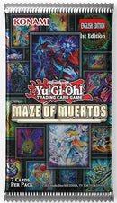 Yu - Gi - Oh! Maze of Muertos Booster (Pre - Order) - Cartes Sportives Rive Sud