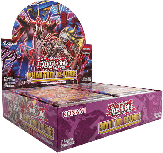 Yu - Gi - Oh! Phantom Revenge Booster (Pre - Order) - Cartes Sportives Rive Sud