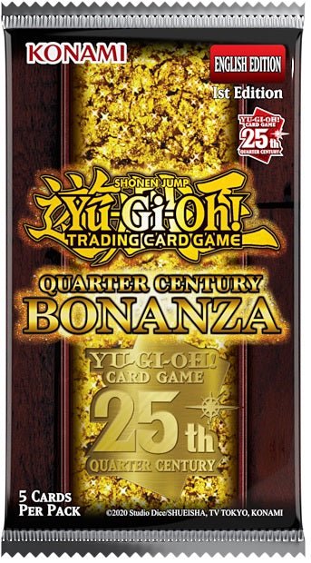 Yu - Gi - Oh! Quarter Century Bonanza Blister (Pre - Order) - Cartes Sportives Rive Sud