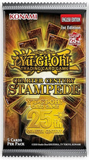 Yu - Gi - Oh! Quarter Century Stampede Booster (Pre - Order) - Cartes Sportives Rive Sud