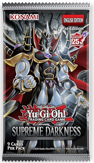 Yu - Gi - Oh! Supreme Darkness Booster (Pre - Order) - Cartes Sportives Rive Sud