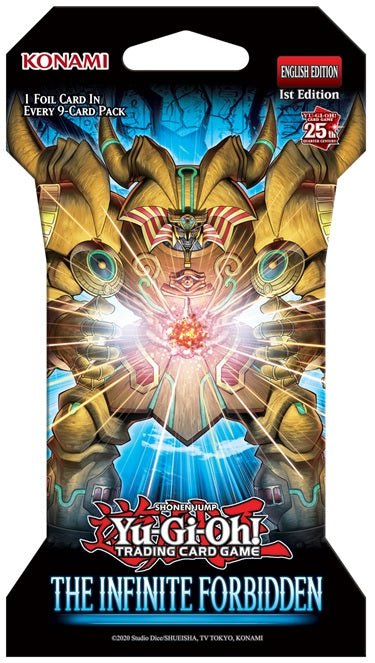 Yu-Gi-Oh! The Infinite Forbidden Blister (Pre-Order) - Cartes Sportives Rive Sud