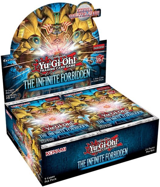 Yu-Gi-Oh! The Infinite Forbidden Booster (Pre-Order) - Cartes Sportives Rive Sud