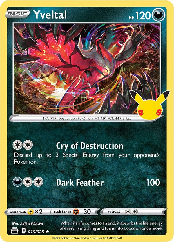 Yveltal [CLB - 019/025] - Cartes Sportives Rive Sud