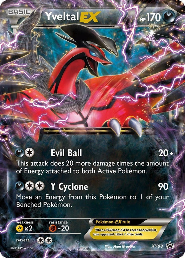 Yveltal EX - XY08 [PR - XY08] - Cartes Sportives Rive Sud