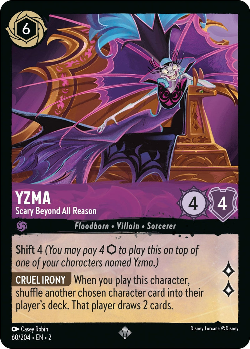 Yzma - Scary Beyond All Reason [2 - 60/204] - Cartes Sportives Rive Sud
