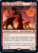 Zalto, Fire Giant Duke [AFR - 171] - Cartes Sportives Rive Sud