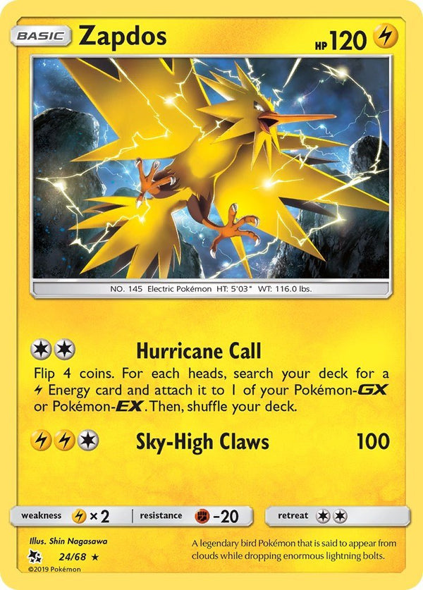 Zapdos [HIF - 24/68] - Cartes Sportives Rive Sud