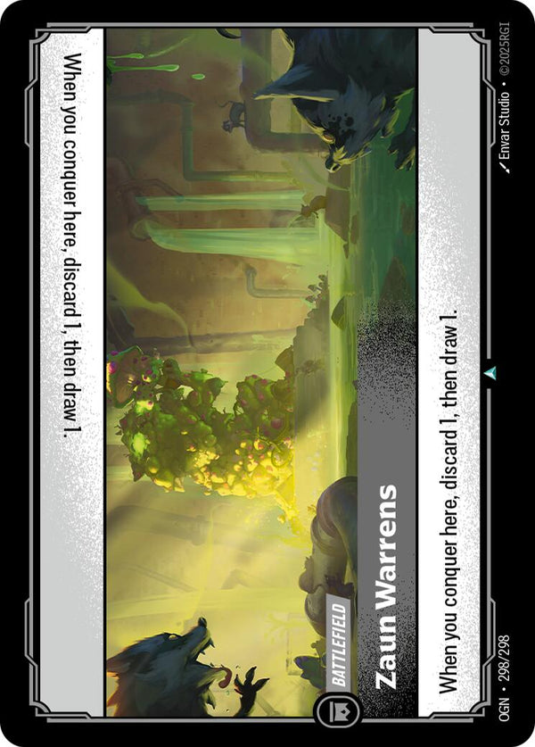 Zaun Warrens [OGN - 298/298] - Cartes Sportives Rive Sud