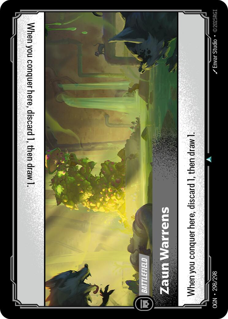 Zaun Warrens [OGN - 298/298] - Cartes Sportives Rive Sud