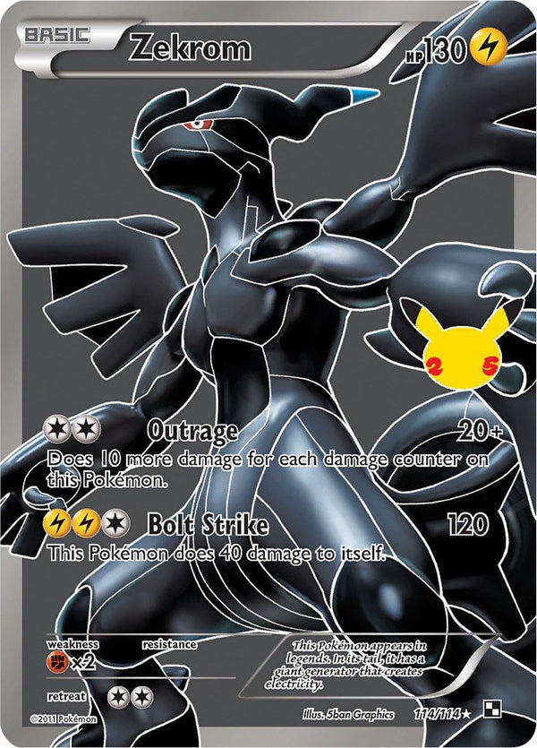 Zekrom [CCC - 114/114] - Cartes Sportives Rive Sud